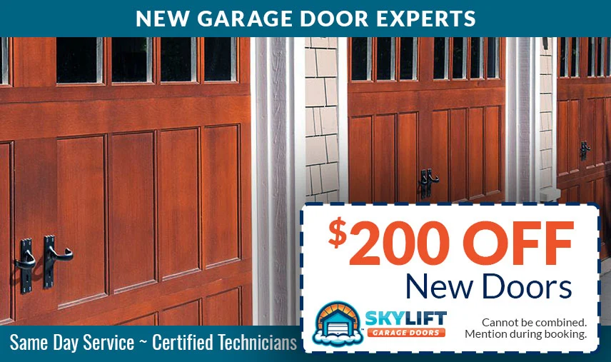 New Garage Doors in Myrtle Beach