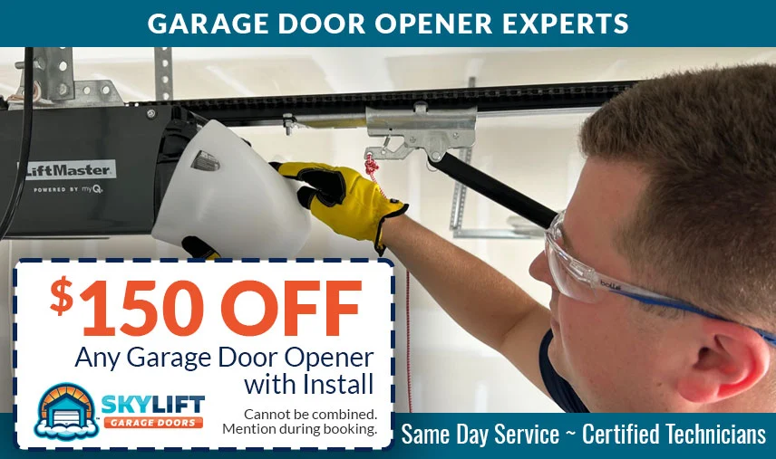 Garage Door Openers in garden city